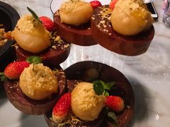 草莓脆奶-烛影拾光观景餐厅·创意菜·摄影·小提琴(大唐不夜城店)