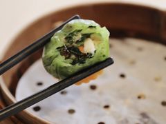 蟹肉菠菜鲜虾饺-皇朝会.经典传统粤菜(外滩店)