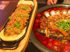 -探鱼·鲜青椒爽麻烤鱼(银泰城店)