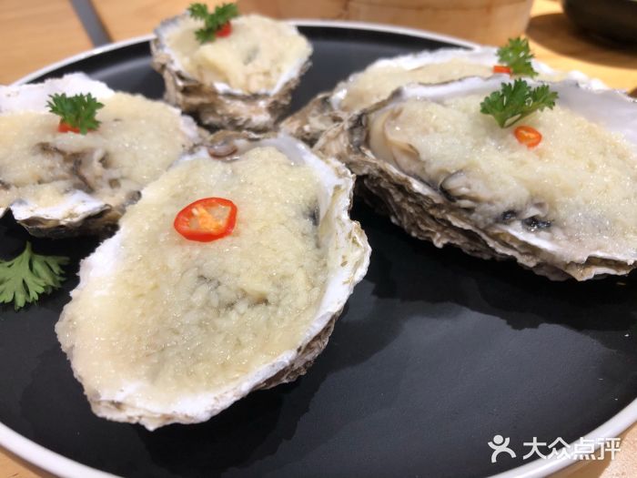 蚝仔·蒸汽生蚝(张江复旦店)蒜蓉蒸生蚝图片