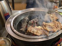 -围炉肉舍•炭烤活鳗•丹东海鲜烤肉(步行街店)