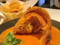 新加坡娘惹炸彩虹鲷-新加坡珍宝海鲜JUMBO Seafood(西安skp店)