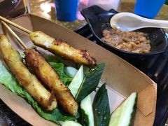 沙爹鸡肉串-热浪岛马来餐厅