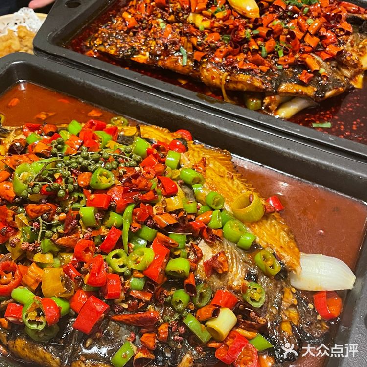 这份怪味烤鱼必须安排一条‼️真的很香很过瘾😋😋😋