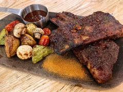 美式烟熏烧烤猪肋排配烤玉米-Cyclus Craft Kitchen薩克思手工厨房