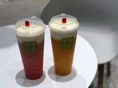 霸气芝士芒果-奈雪的茶(湖滨银泰in77C区PRO店)