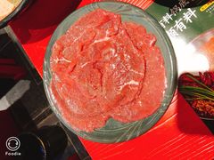 嫩牛肉-谭鸭血老火锅(漳州路店)