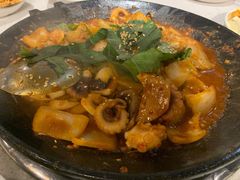 铁板八爪鱼五花肉-名家韩国料理·烤肉(瑶海店)