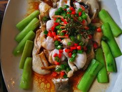 鲜花椒蒸桂花鲈-猪肉婆私房菜(容桂总店)