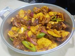 -尕有炕锅烤羊肉