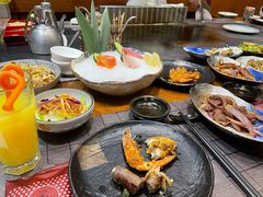 蒜香鲜辣大虾-大渔铁板烧(中山路八佰伴店)