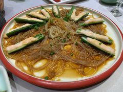 鲜虾酿秋葵-北平盛世·新京菜·北京烤鸭(劲松·双井店)