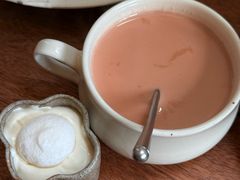 白玉熟普咸奶茶-知亘茶食