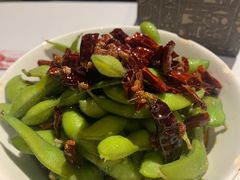 冰镇毛豆-丹虾|文和友小龙虾·烙锅(陕西路旗舰店)
