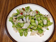 松露爆鲜蚕豆百合-禾珍珠家常小馆(河南博物院店)