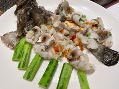蒜香古法蒸老虎斑-北京厨房(SKP店)