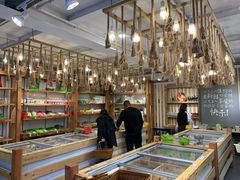 自助取餐区-锅圈食汇火锅烧烤食材超市(星河国际店)