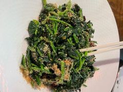 芝麻盐菠菜-秦月轩·陕西家乡菜(阜成路·五棵松店)