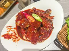-草家酱蟹炭火烤肉店(珲春南路一店)