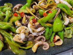 爆炒八爪鱼-阿尔法海鲜排档(爱琴海店)