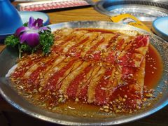 -明洞阿姨·韩式酱蟹烤肉·创意料理(三元桥店)