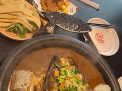 -探鱼·鲜青椒爽麻烤鱼(北京路天河城店)