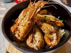 石锅黑椒虾-阿吾罗日本料理(K11艺术中心店)