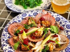 油泼扇贝-1937青岛老味道·青岛菜(大鲍岛栈桥店)
