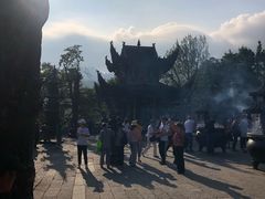 -九华山风景区月身宝殿