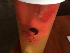 超級水果四季春-喜茶(广州番禺奥园广场店)