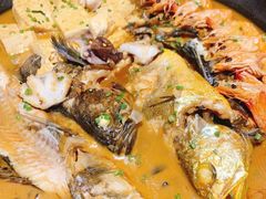 海捕虾烧杂鱼-船歌·鱼水饺青岛菜(闽江二路店)