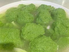 翡翠圆子汤-柏合黄记豆腐皮饭店