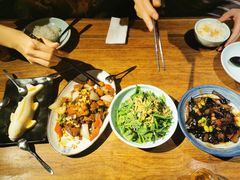 鸡蛋虾皮小白菜-小吊梨汤·北京菜·烤鸭(鸟巢店)