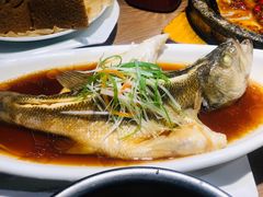 清蒸鲈鱼-小菜园新徽菜(滁州苏宁店)