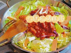 大铁板烤辣鸡-山·烤辣鸡韩国料理(西溪路店)