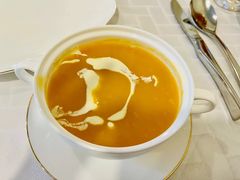 奶油鲜蘑菇汤-新侨三宝乐西餐厅(崇文门店)