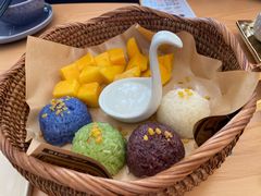 四色芒果糯米饭-金泰兰忆暹罗·东南亚餐厅(城西银泰店)