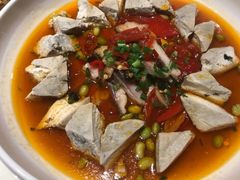 臭干蒸咸鱼-二十八里太湖船菜(吉祥路店)