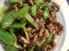 干煸鱿鱼-满口香饭店