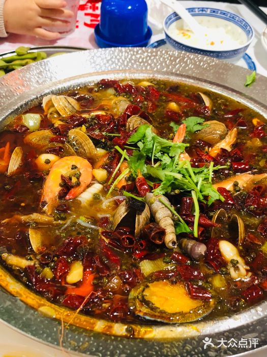 金多鱼大排档·烤鱼·烧烤·宵夜(江南水都店)发财甜麻海鲜锅图片