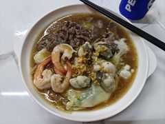 鲜虾拼牛肉拼生蚝-新一味普宁肠粉王(梅林店)