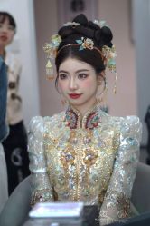 -桃子造型婚纱礼服(凤起广场店)