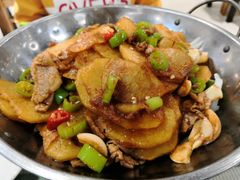 干锅土豆片-中央财经大学-食堂