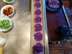 手切鲜羊上脑一米板-羊大爷涮肉(亮马桥店)