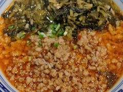 辣肉糜雪竹笋肉丝双浇面-鲁达面馆本帮风味(共康东路店)
