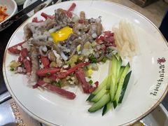 生拌八带牛肉-金明子八带鱼馆(正宗韩国连锁店)
