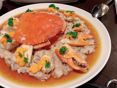 和乐蟹蒸手剁肉饼-广州文华东方酒店·江-由辉师傅主理