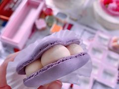 半熟花花马卡龙柚子樱花味-好利来(新华百货店)