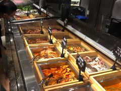 自助取餐区-韩京炭火烤肉自助料理(柯桥万达店)