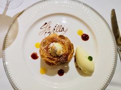法式甜点配冰激凌-La Villa French Restaurant